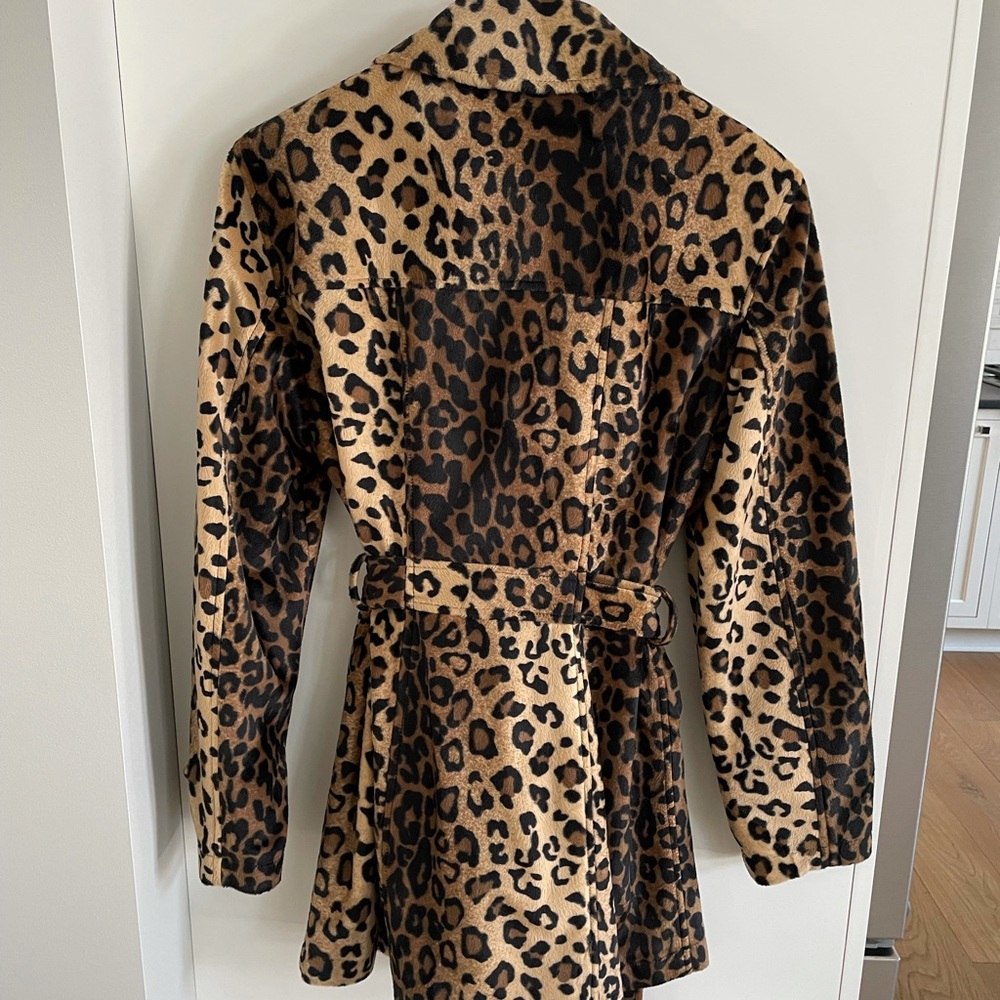 Mixit Leopard Trench-coat - Picture 2 of 7